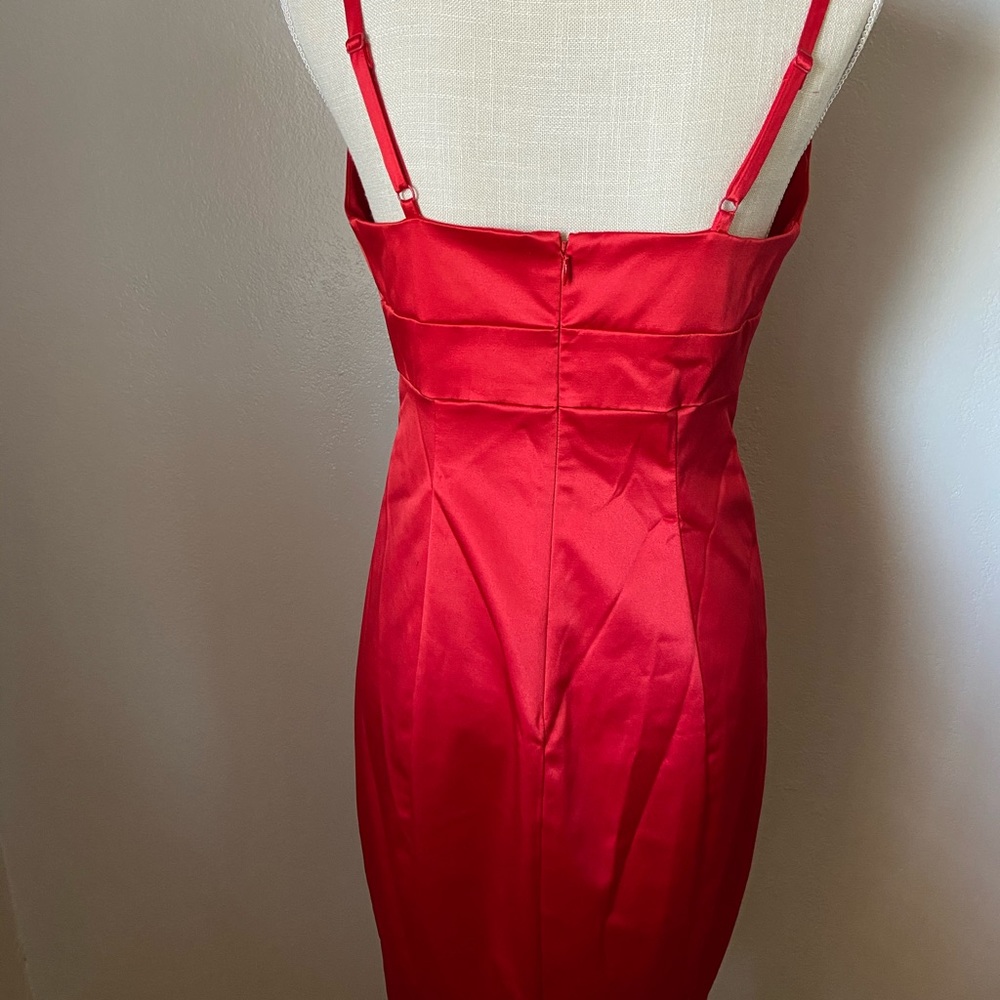 Red dress